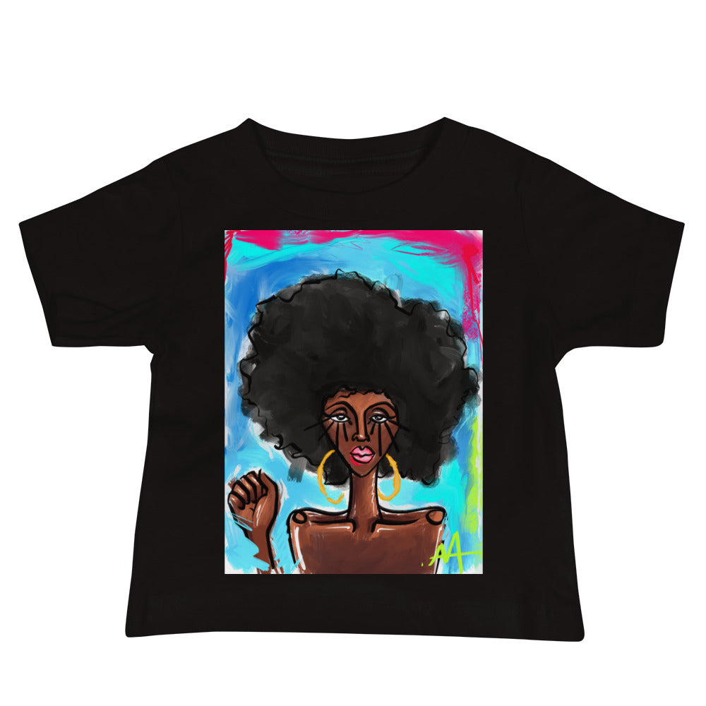 Black Woman Magic Baseball Jersey