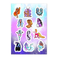 Astro Girls Sticker Sheet